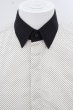 画像2: SOS TE NUTO シャツ.プチドットコットン半袖'12SS /ホワイトｘブラック/1 O-23-06-24-133-SO-sh-YM-ZT227 (2)