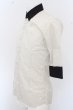 画像3: SOS TE NUTO シャツ.プチドットコットン半袖'12SS /ホワイトｘブラック/1 O-23-06-24-133-SO-sh-YM-ZT227 (3)