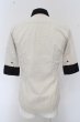 画像5: SOS TE NUTO シャツ.プチドットコットン半袖'12SS /ホワイトｘブラック/1 O-23-06-24-133-SO-sh-YM-ZT227 (5)