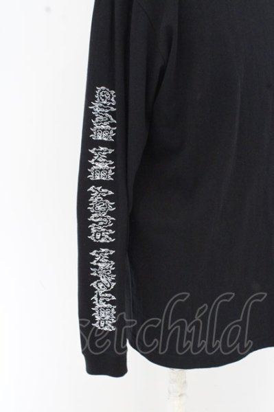 画像2: DUMMY カットソー.GIVE ME YOUR MASTER /ブラック/ O-23-06-24-017-DU-to-YM-ZT228 (2)