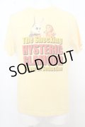 【セール】HYSTERIC GLAMOUR Tシャツ.THE SHOCKING /イエロー/M O-23-06-30-060-HY-ts-YM-ZT278
