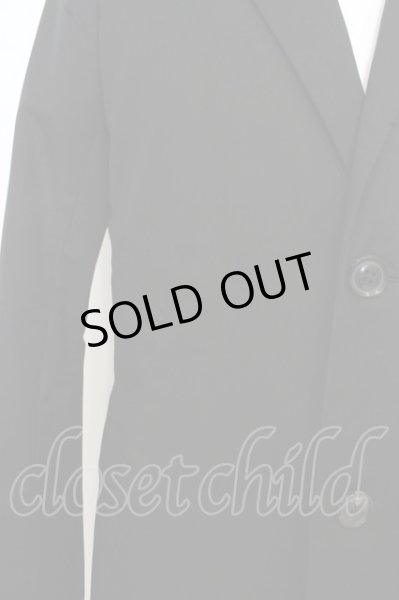 画像2: 5351pour les Hommes ジャケット.ツイルチェスター /ブラック/1 O-23-06-30-063-53-ja-YM-ZT278 (2)