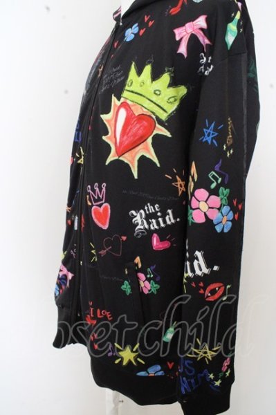 画像2: the Raid. パーカー.神様のきまぐれ /ブラック/ O-23-06-30-006-TH-to-YM-ZT270 (2)