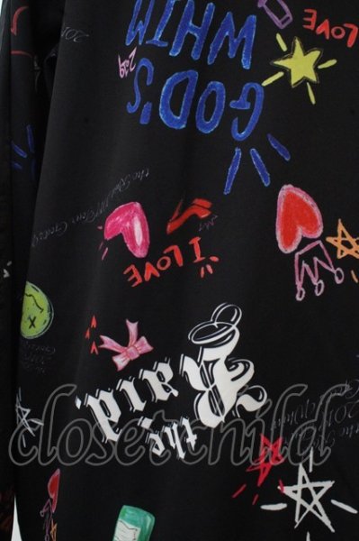 画像3: the Raid. パーカー.神様のきまぐれ /ブラック/ O-23-06-30-006-TH-to-YM-ZT270 (3)