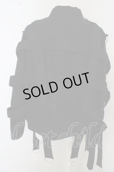 画像4: KIDILL ジャケット.Chaos Bondage /ブラック/44 O-23-06-30-100-KI-ja-YM-ZT292 (4)