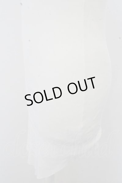 画像5: NO ID. BLACK タンクトップ.Cテレコクロスシーム /ホワイト/1 O-23-06-30-108-NO-ts-YM-ZT280 (5)