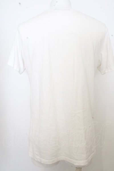 画像3: 【SALE】GOSTAR DE FUGA Tシャツ.WaitForYouチェーンステッチメッセージ /ホワイト/46 O-23-06-30-142-GO-ts-YM-ZT275