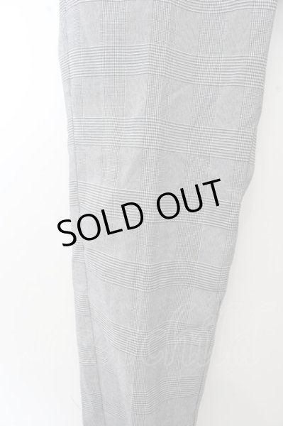 画像2: NO ID. パンツ.TRストレッチアンクルトラウザーズ /グレー/1 O-23-07-04-045-NO-pa-YM-ZT182 (2)