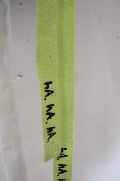 画像5: HACULLA シャツ.BORN CHECK /ネオンイエロー/M O-23-07-04-004-HA-sh-YM-ZT052 (5)