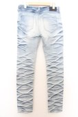 画像3: 【セール】CIVARIZE パンツ.Restitution加工ZIPスキニーデニム'14SS /ブルー/42 O-23-07-04-049-CI-pa-YM-ZT272 (3)