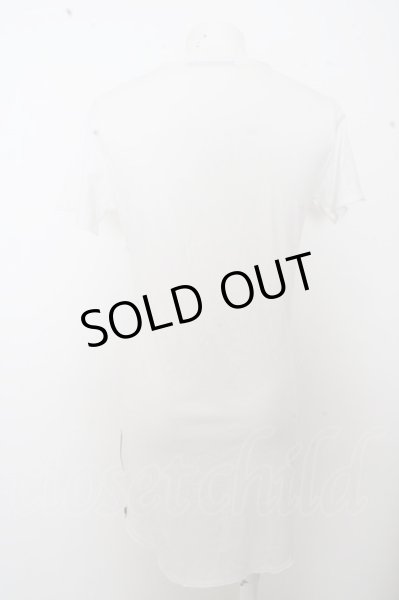 画像3: CIVARIZE Tシャツ.脇ZIP無地ロングVネック'16SS /ホワイト/44 O-23-07-04-061-CI-ts-YM-ZT427 (3)