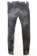 画像4: Black by VANQUISH パンツ.スーパーストレッチブリーチデニム /ブラック/30 O-23-07-04-021-Bl-pa-YM-ZT263 (4)