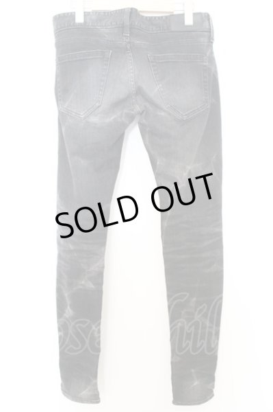 画像4: Black by VANQUISH パンツ.スーパーストレッチブリーチデニム /ブラック/30 O-23-07-04-021-Bl-pa-YM-ZT263 (4)