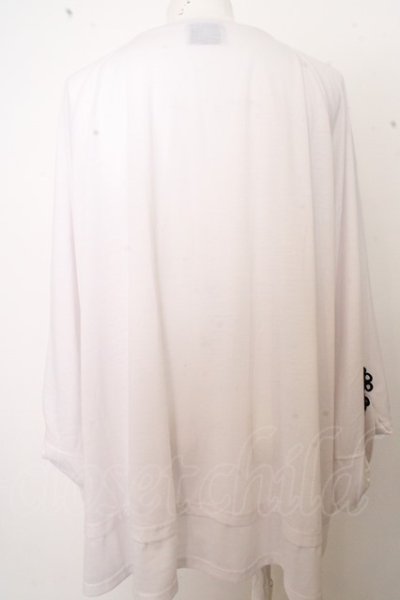 画像3: 【SALE】KMK(KINGLY MASK) Tシャツ.チャイナワイト /ホワイト/F O-23-07-07-035-KM-to-HO-ZT390