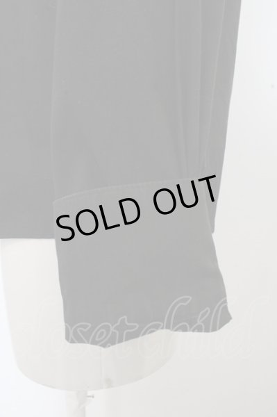 画像2: MILK BOY シャツ.タイ付きコウモリ襟　17AW /ブラック/- O-23-07-07-047-MI-sh-OW-ZT375 (2)