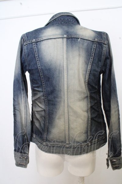 画像3: 【セール】FUGA ジャケット.Elmhurst 加工デニム'13SS /インディゴ/44 O-23-07-07-008-FU-ja-YM-ZT282