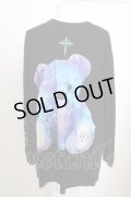【SALE】TRAVAS TOKYO カットソー.Furry bear L/S Tee'22AW /bルアックｘブルー/F O-23-07-07-013-TR-to-YM-ZT436