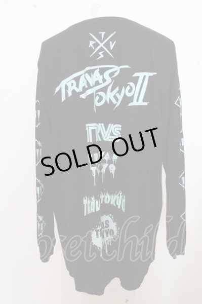 画像3: TRAVAS TOKYO カットソー.Furry bear L/S Tee'22AW /bルアックｘブルー/F O-23-07-07-013-TR-to-YM-ZT436 (3)