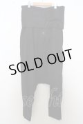 【セール】CIVARIZE パンツ.ハマーコルセットサルエル'21SS /ブラック/F O-23-07-11-037-CI-pa-YM-ZT182