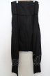 画像3: CIVARIZE パンツ.ハマーコルセットサルエル'21SS /ブラック/F O-23-07-11-037-CI-pa-YM-ZT182 (3)