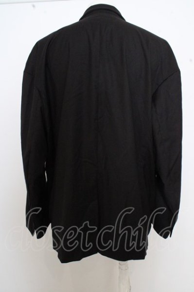 画像3: LEGENDA ジャケット.ドロップショルダーBIGライダーステーラード /ブラック/M O-23-07-11-021-LE-ja-YM-ZT373 (3)