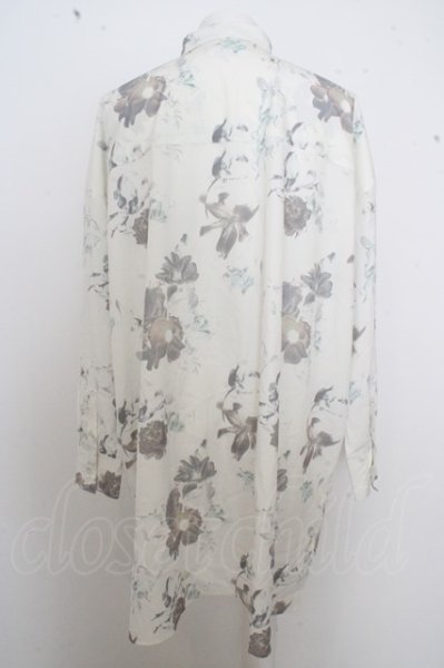 画像3: VANQUISH シャツ.フラワー総柄ロング /ホワイト/S O-23-07-11-003-VA-sh-YM-ZT375 (3)
