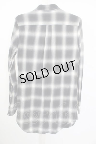 画像2: GOSTAR DE FUGA シャツ.AFFIRM ロングチェック'16SS T-23-07-14-017-GO-sh-YM-ZT012 (2)