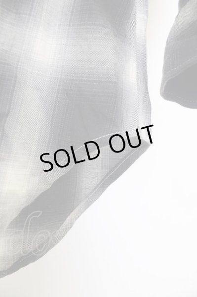 画像7: GOSTAR DE FUGA シャツ.AFFIRM ロングチェック'16SS T-23-07-14-017-GO-sh-YM-ZT012 (7)