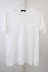 【SALE】GOSTAR DE FUGA Tシャツ.LA MORTE ポケットVネック'16SS T-23-07-14-004-GO-ts-YM-ZT058