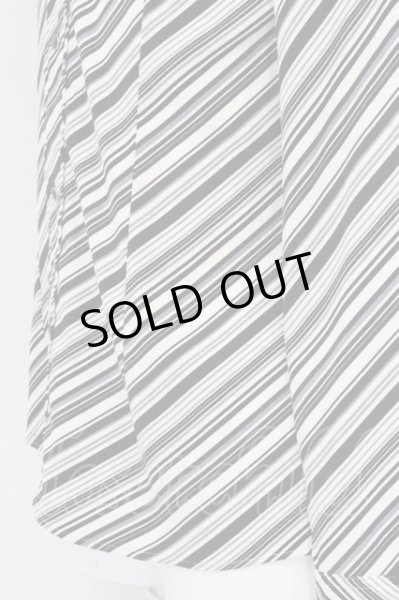 画像5: TORNADO MART シャツ.ストレッチスムースストライプ /ブラックｘホワイト/M O-23-07-17-018-TO-sh-YM-ZT302 (5)