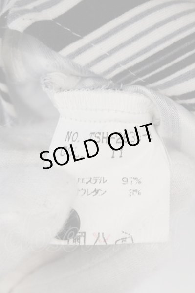 画像9: TORNADO MART シャツ.ストレッチスムースストライプ /ブラックｘホワイト/M O-23-07-17-018-TO-sh-YM-ZT302 (9)