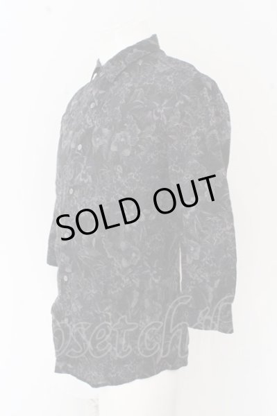 画像4: TORNADO MART シャツ.コットンシュリンクフラワー7S /ブラック/L O-23-07-17-031-TO-sh-YM-ZT302 (4)