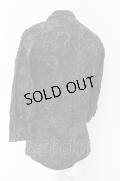 画像5: TORNADO MART シャツ.コットンシュリンクフラワー7S /ブラック/L O-23-07-17-031-TO-sh-YM-ZT302 (5)