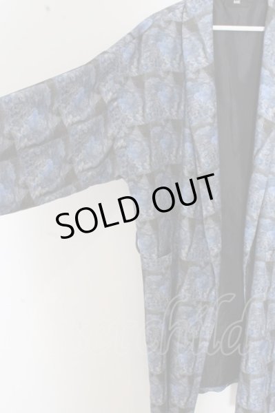 画像3: HARE コート.総柄ロングガウン /ブルー/M O-23-07-17-039-HA-ou-YM-ZT343 (3)