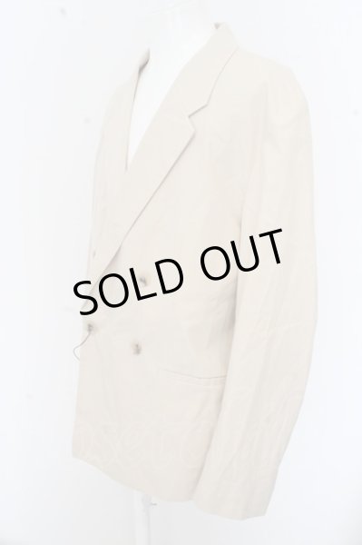 画像2: ZARA ジャケット.ダブルボタンオーバーブレザー /ベージュ/EU 50 O-23-07-17-041-ZA-ja-YM-ZT370 (2)