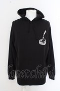 【セール】acOlaSia パーカー.NO SMORKING hoodie /ブラック/L O-23-07-17-049-AC-to-YM-ZT370