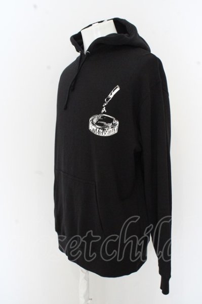 画像2: acOlaSia パーカー.NO SMORKING hoodie /ブラック/L O-23-07-17-049-AC-to-YM-ZT370 (2)