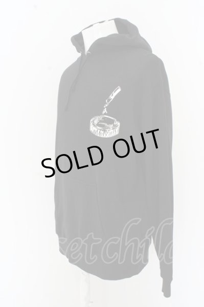 画像2: acOlaSia パーカー.NO SMORKING hoodie /ブラック/L O-23-07-17-049-AC-to-YM-ZT370 (2)
