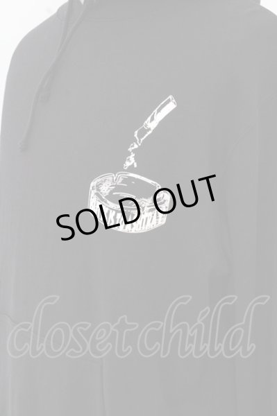 画像3: acOlaSia パーカー.NO SMORKING hoodie /ブラック/L O-23-07-17-049-AC-to-YM-ZT370 (3)