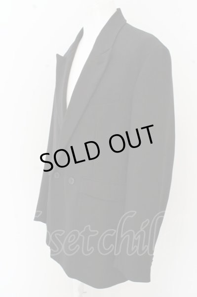 画像2: HARE ジャケット.オーバーダブルブレザー /ブラック/S O-23-07-17-051-HA-ja-YM-ZT370 (2)