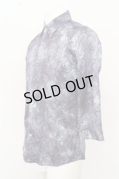 画像3: TORNADO MART シャツ.シャドーローズクロコ7S /ブルー/L O-23-07-17-010-TO-sh-YM-ZT302 (3)