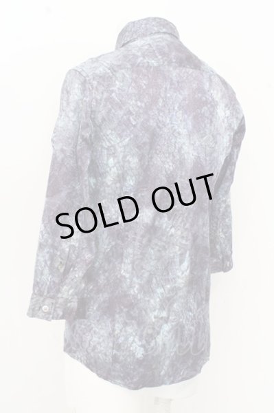 画像4: TORNADO MART シャツ.シャドーローズクロコ7S /ブルー/L O-23-07-17-010-TO-sh-YM-ZT302 (4)