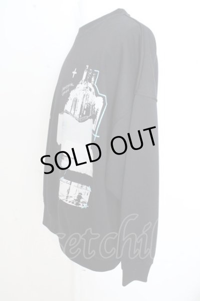 画像2: PARADOX トレーナー.プリントBIG /ブラック/M O-23-07-23-009-PA-to-IG-ZT382 (2)