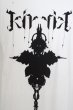 画像2: kiryuyrik Tシャツ.DropShoulderT-Shirts Shadow Rose /ホワイト/S O-23-07-23-015-ki-ts-YM-ZT163 (2)