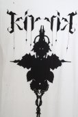 画像2: 【SALE】kiryuyrik Tシャツ.DropShoulderT-Shirts Shadow Rose /ホワイト/S O-23-07-23-015-ki-ts-YM-ZT391 (2)