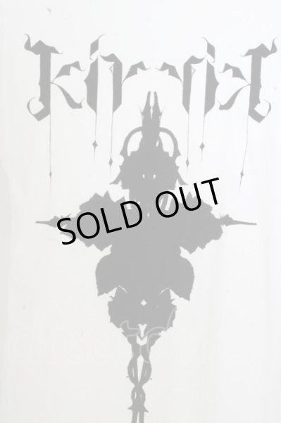 画像2: kiryuyrik Tシャツ.DropShoulderT-Shirts Shadow Rose /ホワイト/S O-23-07-23-015-ki-ts-YM-ZT163 (2)