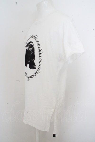 画像2: 【セール】kiryuyrik Tシャツ.DropShoulderT-Shirts Skull /ホワイト/S O-23-07-23-016-ki-ts-YM-ZT163