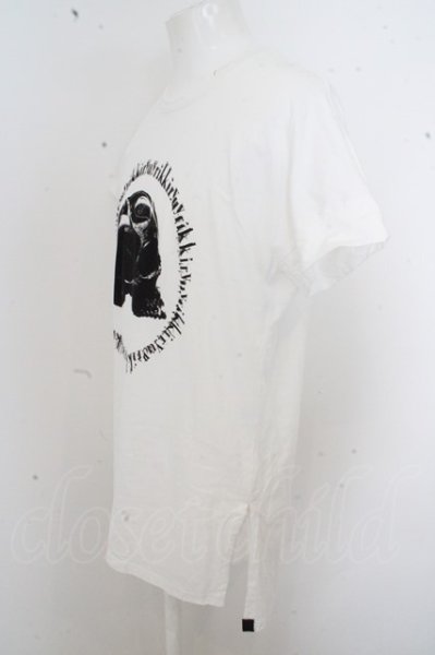 画像2: kiryuyrik Tシャツ.DropShoulderT-Shirts Skull /ホワイト/S O-23-07-23-016-ki-ts-YM-ZT163 (2)