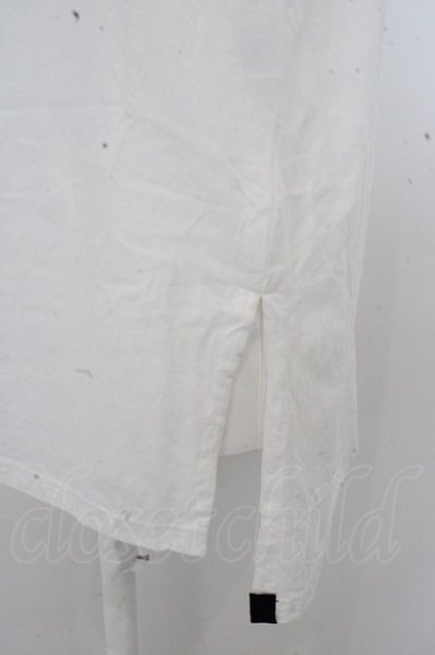 画像3: kiryuyrik Tシャツ.DropShoulderT-Shirts Skull /ホワイト/S O-23-07-23-016-ki-ts-YM-ZT163 (3)