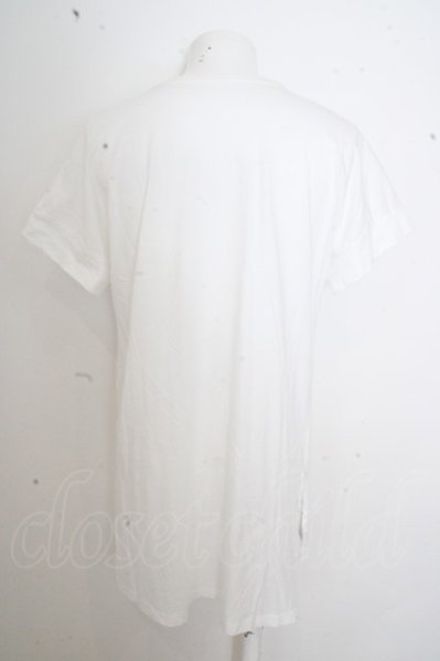 画像4: kiryuyrik Tシャツ.DropShoulderT-Shirts Skull /ホワイト/S O-23-07-23-016-ki-ts-YM-ZT163 (4)